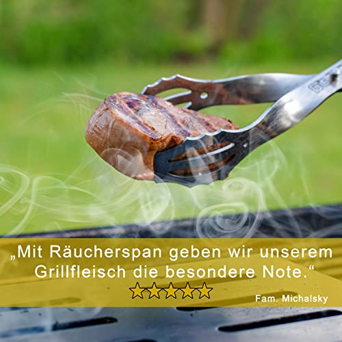 Räucherspäne Räuchermehl Buche 2kg Typ 3 mittelfein 0,3-1mm für Sparbrand geeignet