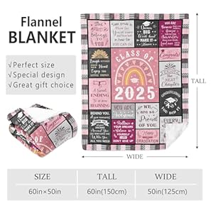 Graduationgifts2025blanket60x50graduationgift2025collegegraduationgiftsforwomenclassof2025graduationgiftsideashighschoolmastersdegreegraduationgiftsforher Urban Country Home Decor Graduation gifts 2025 blanket 60×50 graduation gift 2025 college graduation gifts for women class of 2025 graduation gifts ideas high schoolmasters degree graduation gifts for her urban country home decor