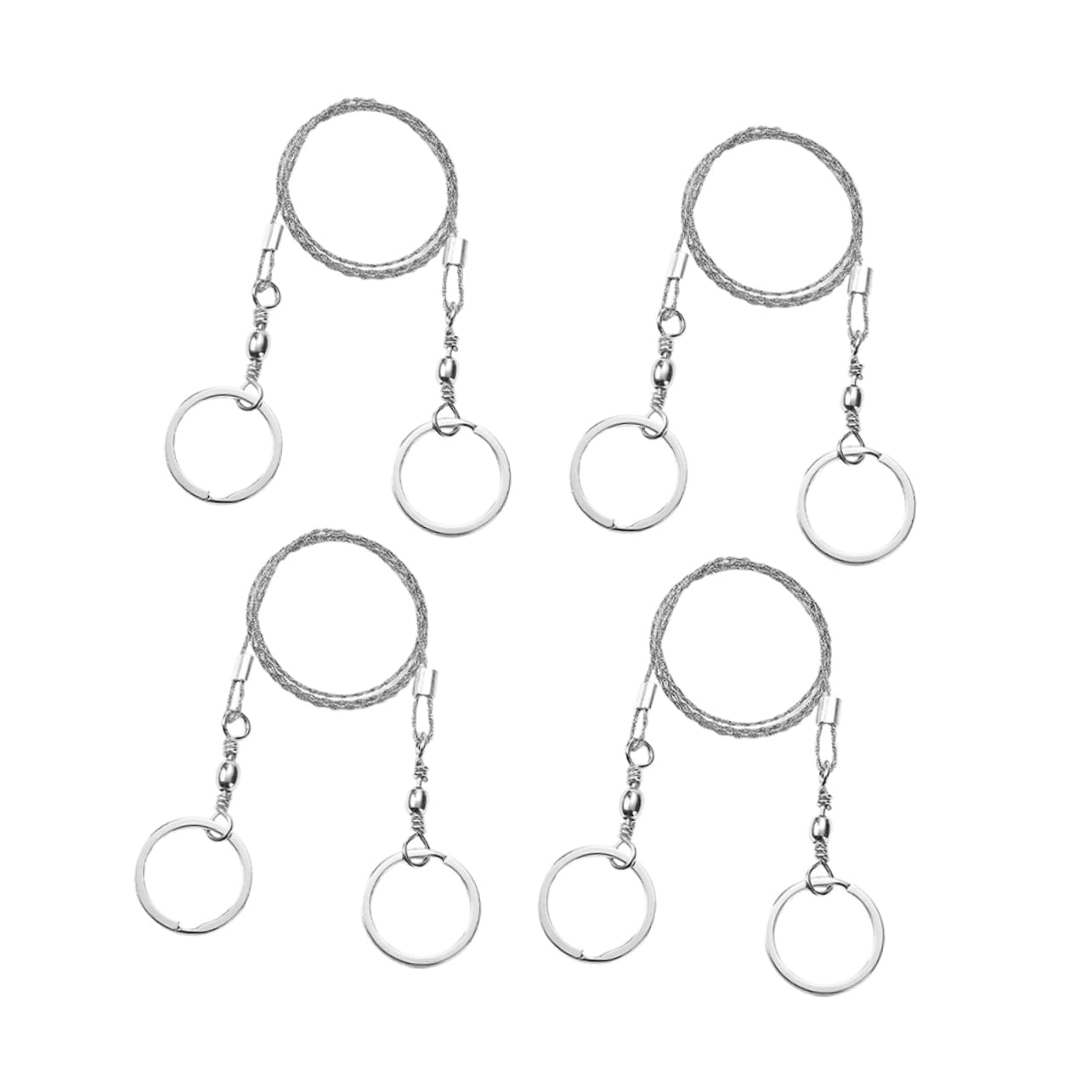 Yardwe 4pcs Portable Folding Saw Tool Emergency Pocket Hand Saws Camping Gear Wire Survival Outdoor