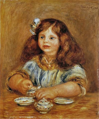 Tableau Renoir Geneviève Bernheim impression sur toile 60x90cm pour décoration de bureau
