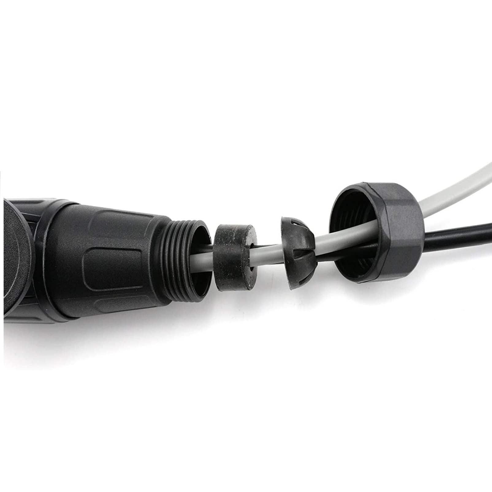 13-pinowy na 7-pinowy adapter elektryczny holowniczy, kabel złącza przyczepy i przedłużacz do konwersji gniazda wtykowego samochodu, kompatybilny z przyczepami, ciężarówkami i przyczepami kempingowymi