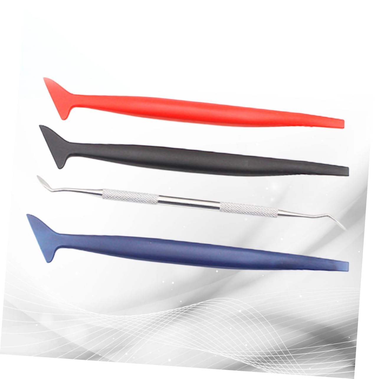 iplusmile 12piezas Herramientas para Películas De Coche Set De Raspadores para Cierre De Película Herramientas De Instalación De Tintado De Ventanas De Auto Material Duradero y Fácil De