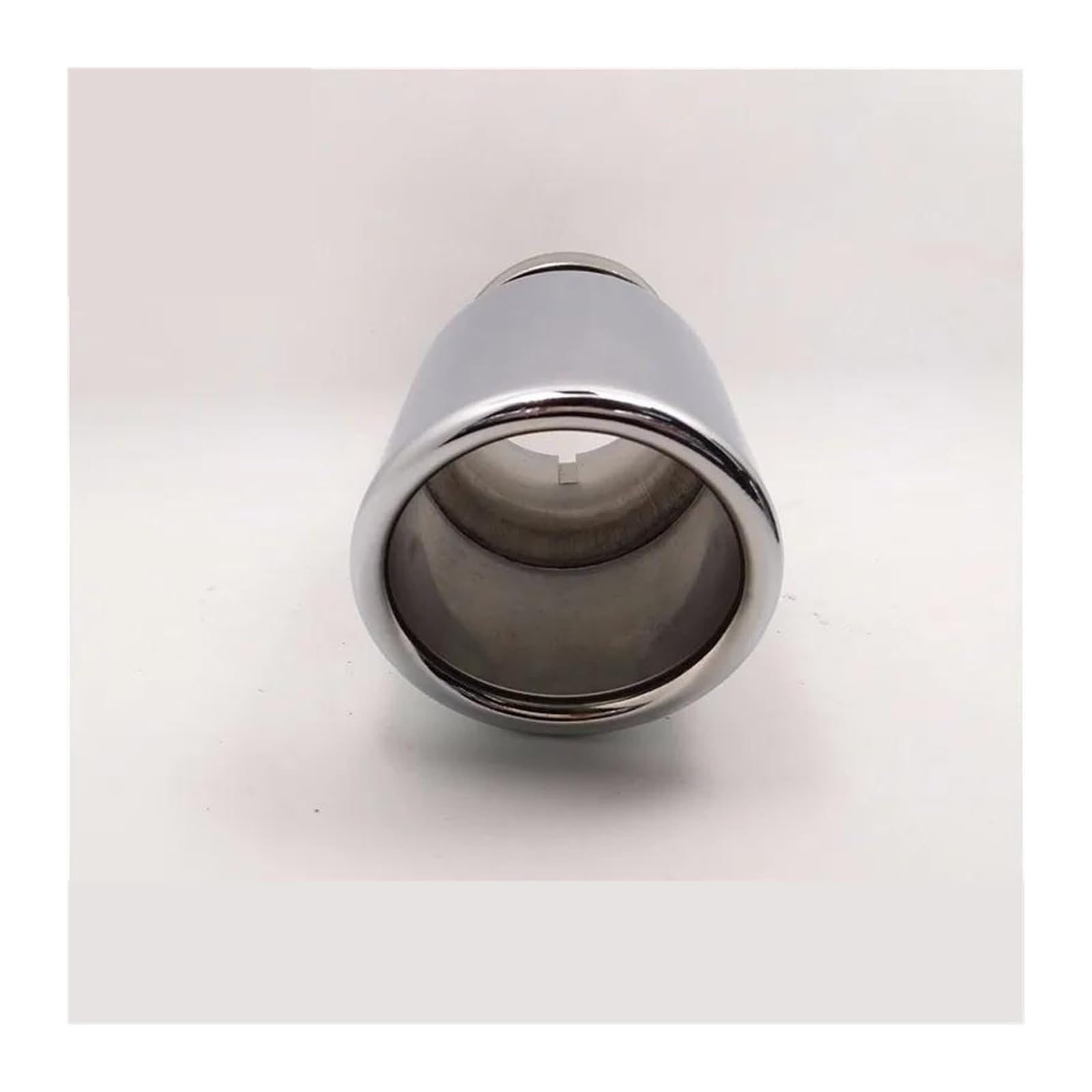 Para Wrangler Silenciador Escape Especial Coche Tubo Modificado Entrada 60-63mm Longitud Punta 185mm Final Silbato Coche Escape Tubo Silenciador