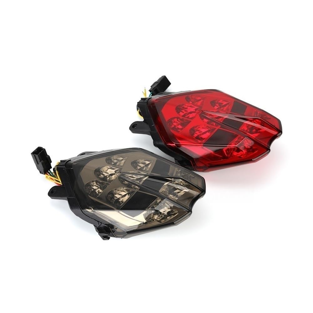 faro posteriore Moto Fanale Posteriore A LED Con Luce Freno Per Speed, Per Triple 675/R 2013-2020, Per Street S 660 R/RS 765 2022, Indicatore Di Direzione Per Moto