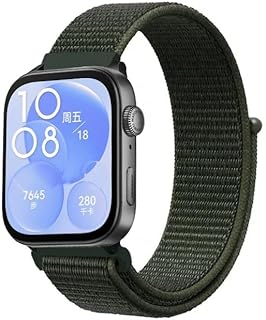 سوار رياضي من هواوي متوافق مع ساعة فت 3 مصنوع من النايلون للجنسين بمقاس قابل للتعديل