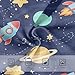 Joisal Cute Rockets Planets Navy Little Girl Panties Girls Underwear Toddler Cotton Colorful Briefs Undies Kids 5T