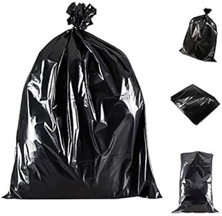 EVERYDAY LARGE HEAVY DUTY BLACK BIN BAGS REFUSE SACKS BIN LINERS BAGS 18x29x39"