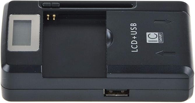 yanw Universal LCD Battery Charger for Nokia Lumia X6 X1-00 C3-00 Asha 200 201 302