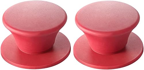JoyTube Pomo universal de repuesto para tapas de sartén, cubierta de silicona resistente al calor, asas de sujeción sin BPA, aptas para
