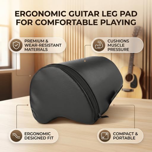 Support de coussin de guitare profilé pratique pour tabouret de musique