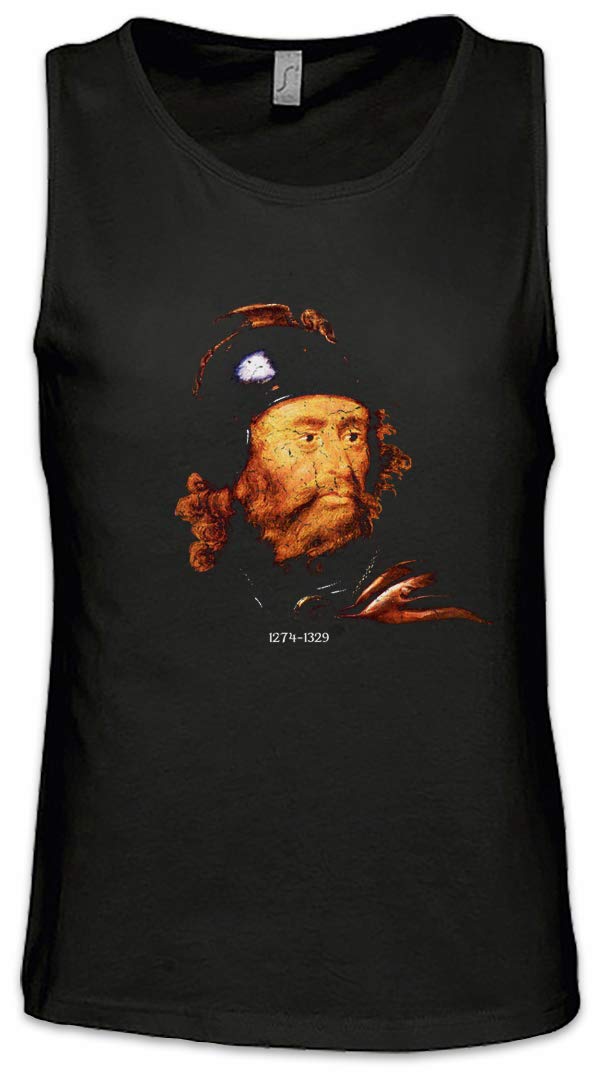 Canotta Uomo Urban Backwoods – Rock In Peace Men, In Puro Cotone Pettinato, Taglie Dalla S Alla 5XL