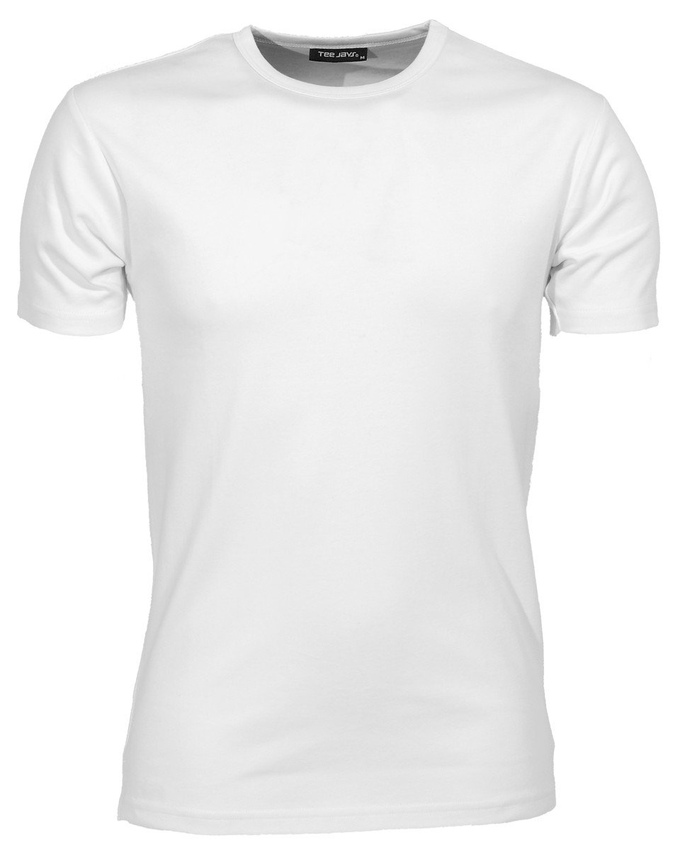 Tee Jays Mens TJ520 Short Sleeve Interlock Tee - White - M