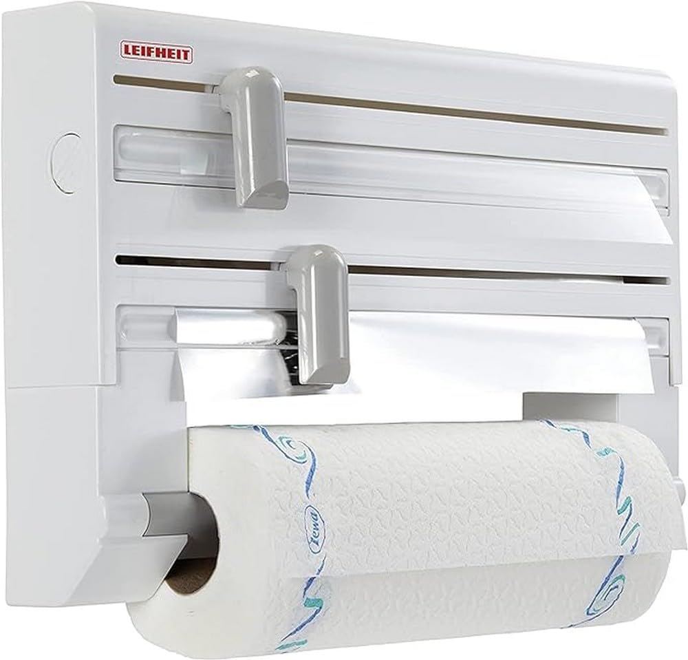 Superline 3in1 kitchen roll / foil / cling film dispenser Amazon.co