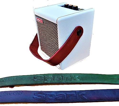 Leather Strap Saddle Positive Grid Guitar Personalize Compatible with Spark Mini Amp
