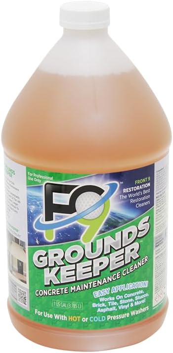F9 Groundskeeper Industrial Concrete Maintenance Cleaner - 1 Gallon