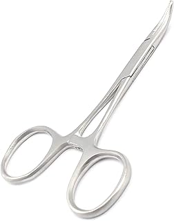 LAJA IMPORTS Hartman Mosquito Hemostatic Forceps - Curved, 3 1/2