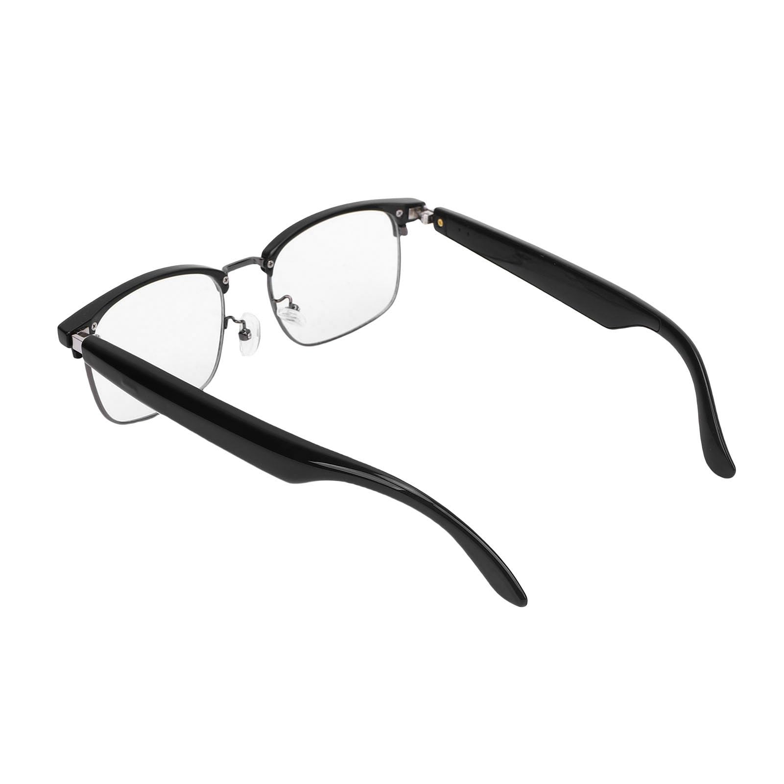 Rengue Lunettes Intelligentes avec Haut-Parleur Lunettes Audio Intelligentes Bluetooth Commande Vocale AI Bluetooth 5.3 Lecture 5-6H Verres Polarisés Magnétiques