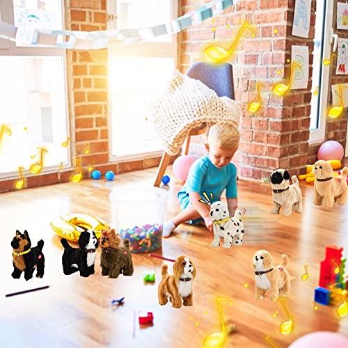 Peluche Giocattoli Cagnolino Che Abbaia e Cammina