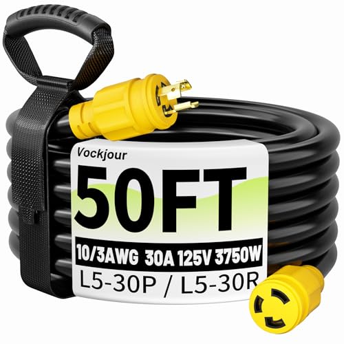 Vockjour 50 ft 30 Amp Cord