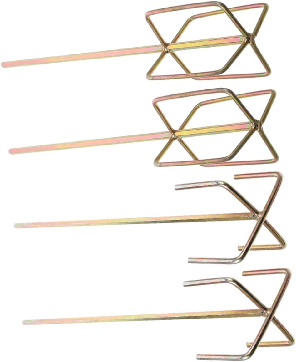 4pcs Electric Drill Stirring Rods Shank Paddle Mixer for Grout Mud and Paint Mixing Durable and Practical Tool for Construction and Home Use