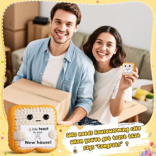 House Warming Gifts New Home, “A Little Toast to Your New House” Housewarming Gifts for Women Men Friend Family Couple, New Homeowner - Closing Presents for Home Buyers - First Apartment Essentials - Image 6
