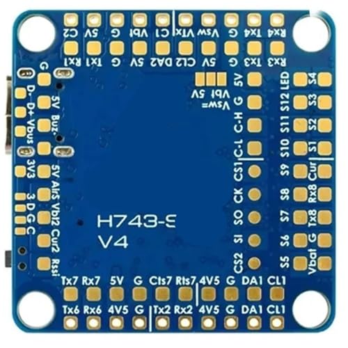 Contrôleur de vol ICM42688P pour filmer en drone FPV avec la stabilité du firmware H743 V4