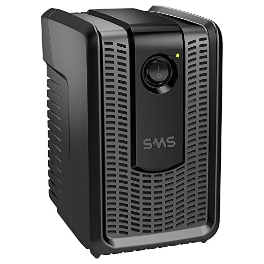 Estabilizador SMS Revol Speedy vl 500VA Bivolt-115-16620, Preto