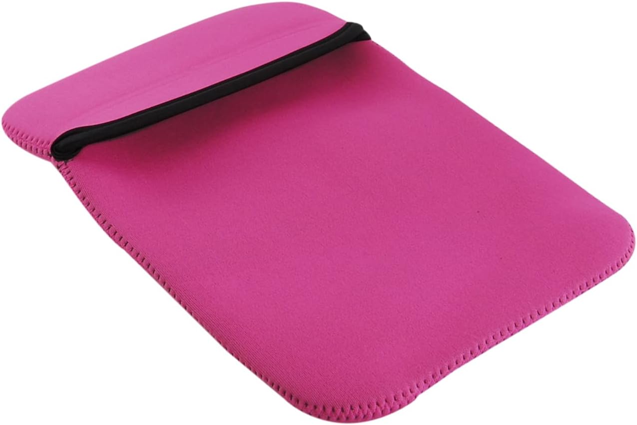 Reversible Neoprene Tablet Case (Pink and Black)