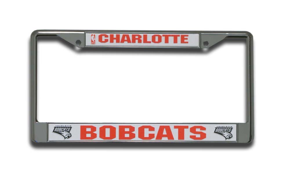 Charlotte Bobcats Chrome Frame