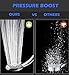 WASSA High Pressure Handheld Shower Head, 9 Spray Setting Hand Held Showerhead with 60 Inch Hose