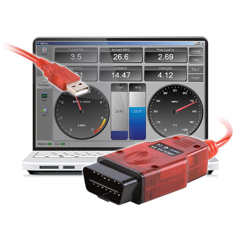 Amazon.co.jp: JDTech OBDLink SX USB: WindowsとAndroid向けの