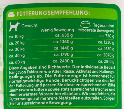 Edeka Gut & Günstig Saftige Brocken mit Wild in feiner Sauce, 6er Pack (6 x 1,24 kg)
