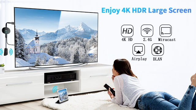 Annadue Wireless HD Video Sender - 5,8G HDMI Extender 1080p 60Hz Bis 50m Reichweite