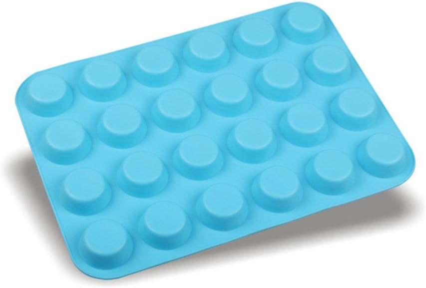 Silicone Muffin and Cupcake Pans vmree Cake Molds, Baking