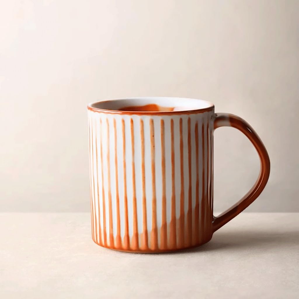 ENGENDER Tazas Cafe Taza De Café Cerámica, Té La Tarde, Hecha A Mano Mug Cups