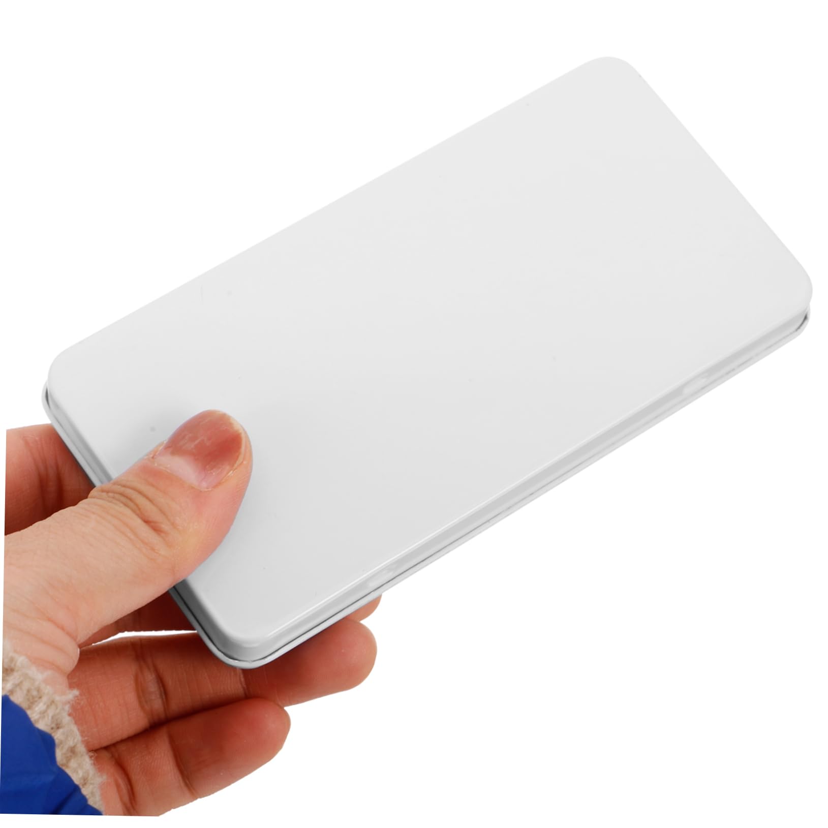 Anneome 5ensembles Palette De Mélange pour Peinture Aquarelle Boîte Métallique Vide avec Compartiments pour Pigments Idéale pour Artistes Étudiants