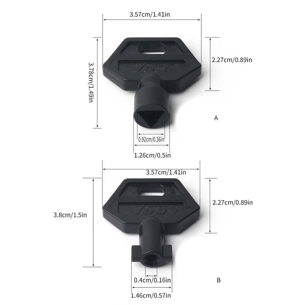 Bottone Chiave interna ad alta resistenza Chiave versatile Chiave piccola in plastica Semplice n per un facile serraggio e allentamento della vite