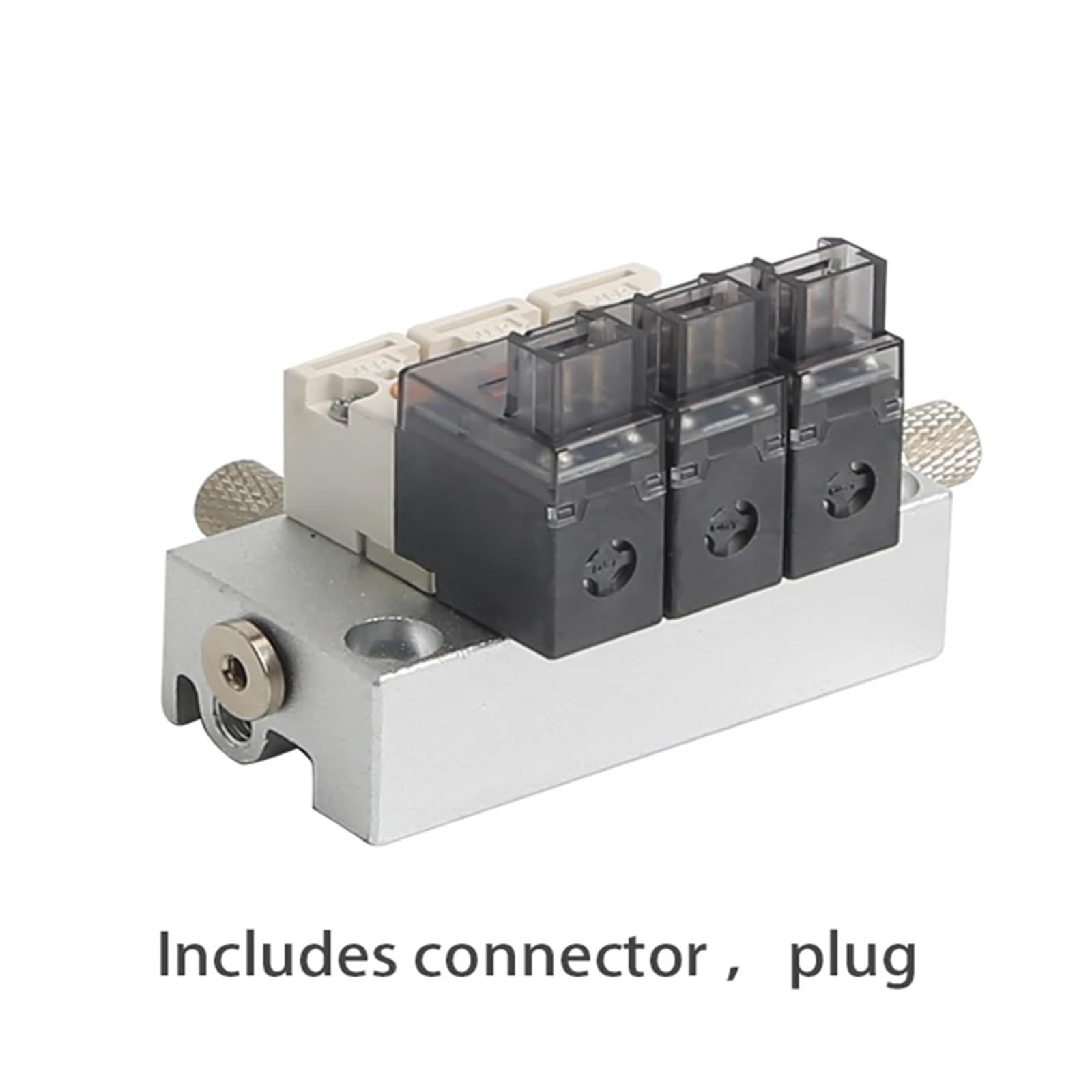 Uniwersalny mikrozawór elektromagnetyczny dodatni i ujemny, dwupozycyjny, trzy normalnie zamknięte, 101-220 V/12 V/24 V (101-12v-6)