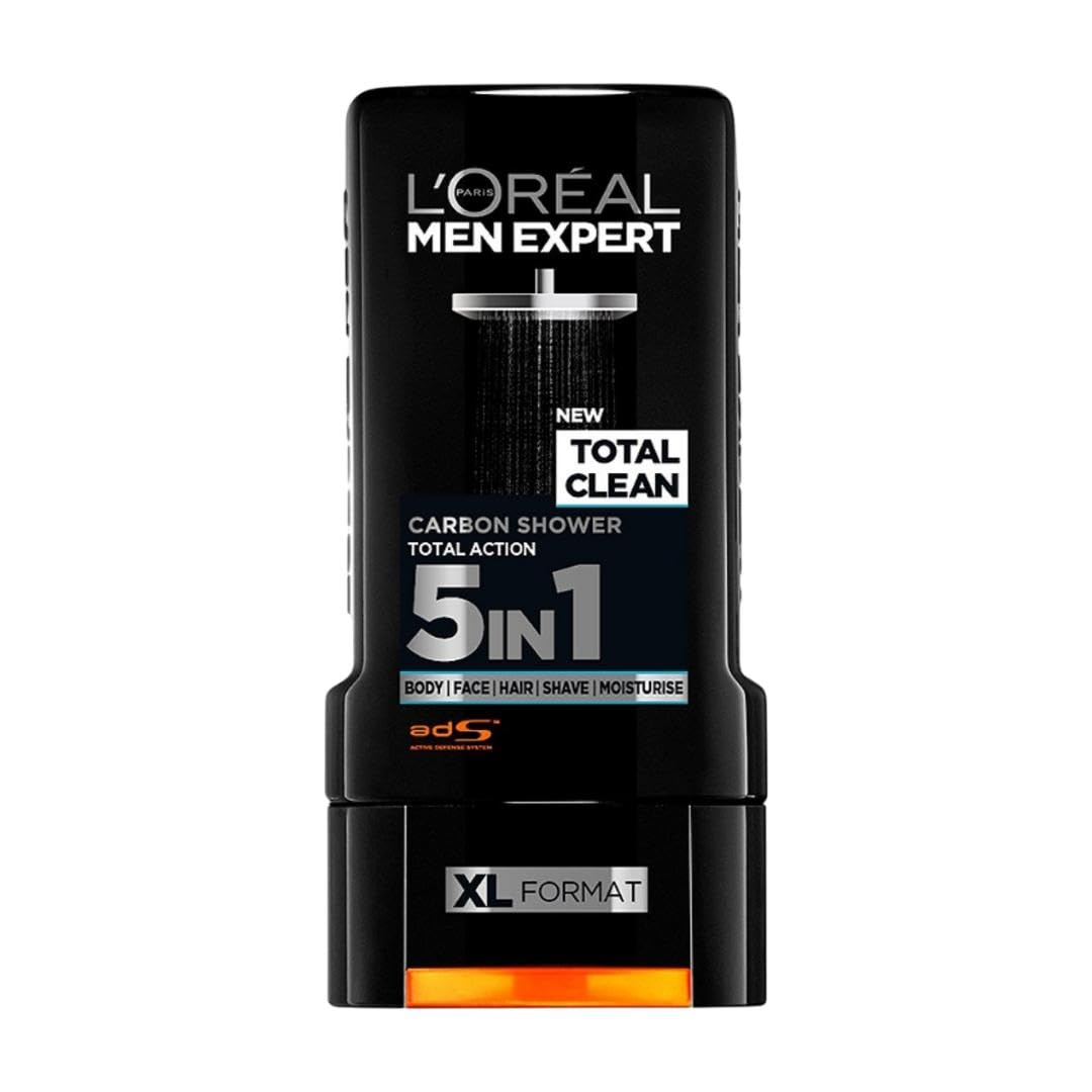 L'OREAL PARIS Men Expert Shower Gel for Men 300ml (Total Clean)