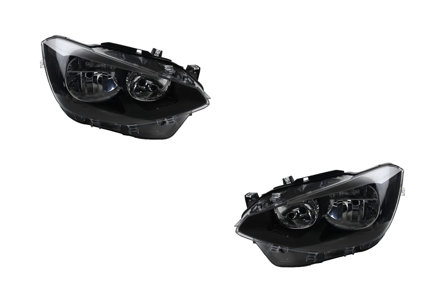 Johns, Scheinwerfer Halogen passend für BMW 1er F20 F21 10-15 H7 H7 Satz LR
