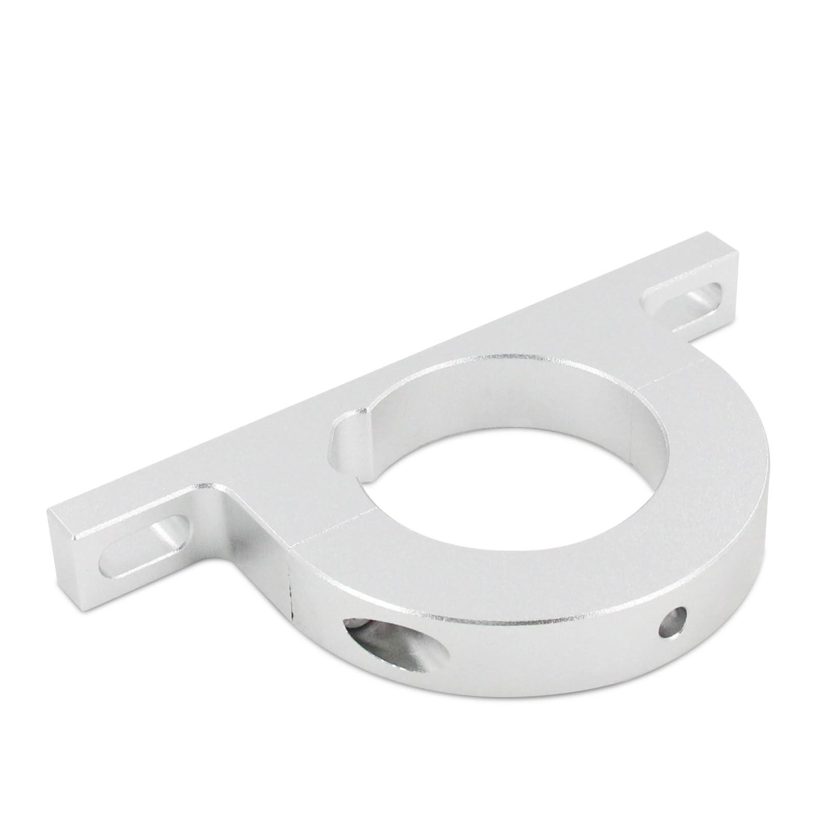 Obrotowy uchwyt podłogowy o średnicy 5 cm i kolumna 5 cm z polerowanego aluminium z kluczem do montażu na kolumnie kierownicy z rowkami kompatybilne ze wszystkimi pojazdami z kolumnami kierownicy o