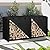 Easy-Going 8 Feet Outdoor Log Rack Cover Waterproof Weatherproof Firewood Cover with Openable Front Flap (Cover Only, Rack not Included)