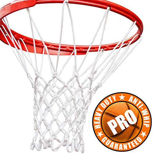 Cleats Inc Heavy Duty Basketball Net Replacement - Professional, Anti-Whip, All-Weather Design