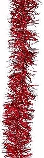Robelli Thin Deluxe Luxury Metallic Christmas Tree Tinsel Decoration - 2 meters (1, Silver)