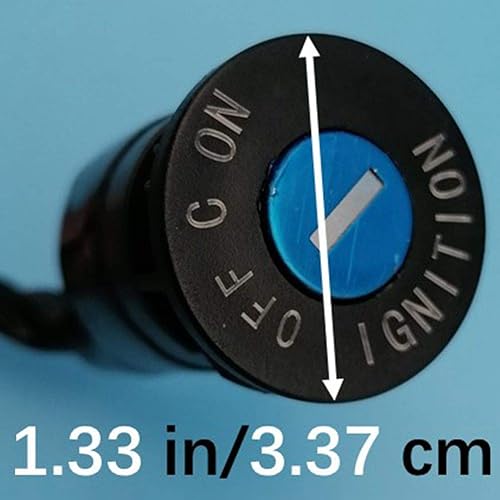 Miniatura 4 de Interruptor de llave de encendido compatible con Polaris Outlaw Predator Sawtooth Scrambler Sportsman 50 90 90X 110 200 ATV 0453417 0450549 2001