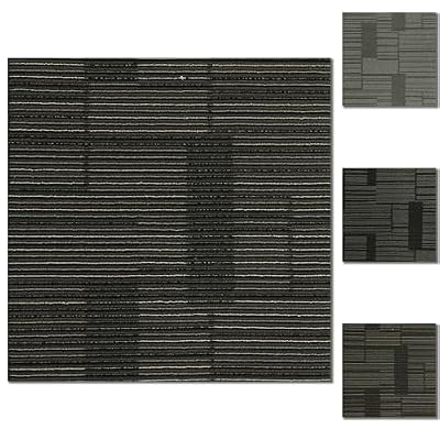 24" x 24" Self-Adhesive Carpet Tiles, 20 Pack Peel and Stick Carpet Squares for Indoor Flooring, Non-Slip Squares Carpet Floor Tile for Basement, Bedroom, Office, Easy DIY Installation
