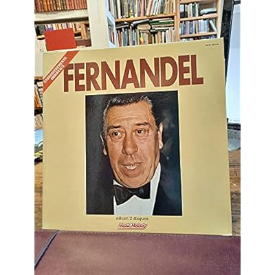 Fernandel enregistrements originaux album 2 disques vinyle 33 tours LP