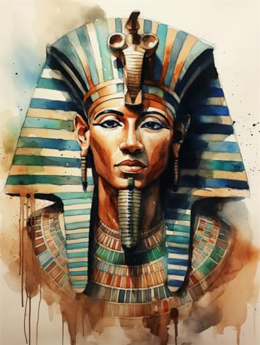 Kit broderie perles Pharaon Égyptien COKYIS 40x50cm loisir créatif