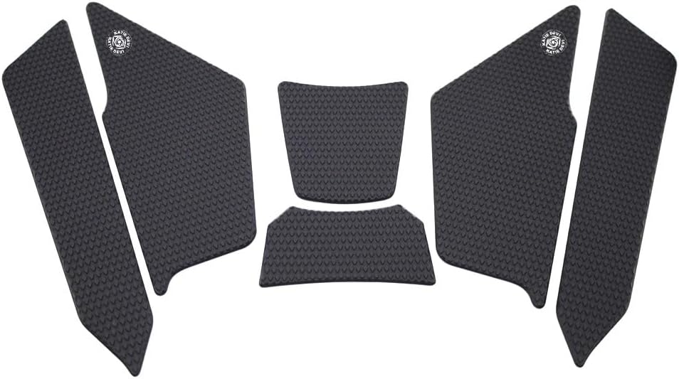 Motorcycle Tank Pad Protector Sticker Decal for BMW F900GS ADV F850GS F750GS Adventure Gas Knee Tank Traction Pad Side Black PVC Rubber 5 Pieces 2024 2025 2026