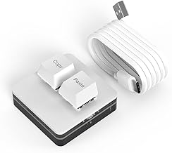 2 Key Mini Keyboard, Macro-enabled Keyboard [Copy & Paste Settings] English, 2-key Mechanical Keyboard, Wired Connection, DIY Setting Keyboard, Left-Hand Gaming Keyboard, Programmer, Compatible with